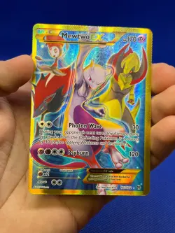 Pokemon XY BREAKthrough Mewtwo EX 163/162 Full Art Secret Rare NM/LP - Image 2