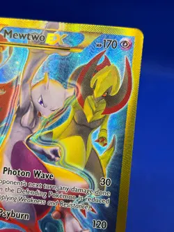 Pokemon XY BREAKthrough Mewtwo EX 163/162 Full Art Secret Rare NM/LP - Image 4