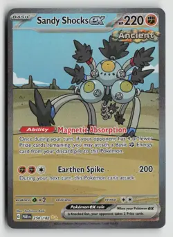 Sandy Shocks ex 250/182 Pokemon SV04: Paradox Rift Special Illustration Rare NM - Image 1