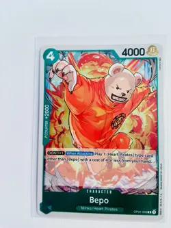 OP01-049-Bepo-Rare-Foil-One Piece TCG-English - Image 1