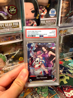 Boa Hancock (2025 PSA Magazine Promo) OP07-038 One Piece PSA 10 Exclusive - Image 2