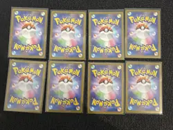 Pokemon Card Lot 8x Japanese AR Art Rare Cards - Image 2