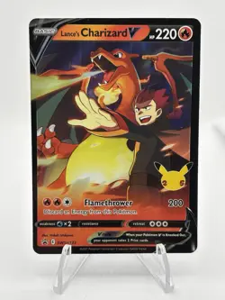 Lance's Charizard V SWSH133 SWSH: Sword & Shield Promo Cards Holo - Image 1