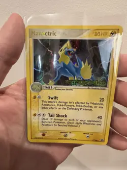 Manectric 7/106 EX Emerald 2005 Reverse Holo Rare Pokemon Card TCG - Image 2