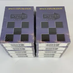 Express Chess Card Game Lot of 10 Vintage Space Exploration Sealed Deck 1997 NIP - Image 2