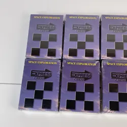 Express Chess Card Game Lot of 10 Vintage Space Exploration Sealed Deck 1997 NIP - Image 4