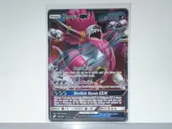 Pokemon Hoopa GX 96/181 Ultra Rare GX Holo Sm-Team Up Basic Card - Image 1