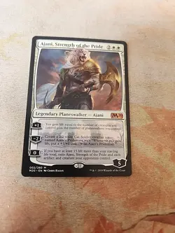 Ajani, Strength Of The Pride Core Set 2020 MTG NM - Image 1