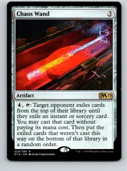 Magic the Gathering Chaos Wand Core Set 2019 MTG Free Shipping! - Image 1