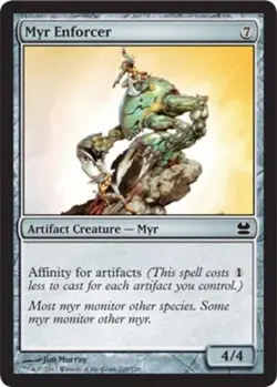 Myr Enforcer x4 - Modern Masters MTG NM Playset Magic The Gathering - Image 1