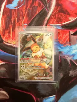 Pokemon Eevee SVP 173 Black Star Promo Sealed Holo Scarlet & Violet TCG - Image 1