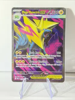 Mega Manectric ex 158/132 Pokemon ME01: Mega Evolution English Near Mint #1 - Image 1