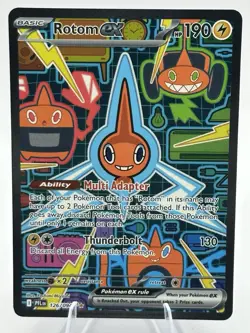 Pokemon Rotom EX SIR Phantasmal Flames Special Illustration Rare 126/094 - Image 1