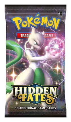 Pokemon Hidden Fates Booster Pack - Random Art 609411429020 - Image 1