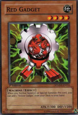 Red Gadget - SDMM-EN016 - Common - Unlimited Edition Lightly Played Structure De - Image 1