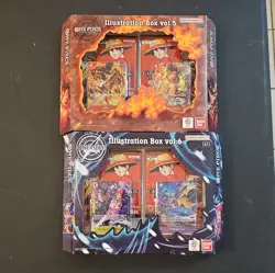 Bandai Namco One Piece Card Game Illustration Box vol.5 & vol.6 Booster - Image 1
