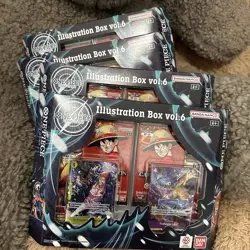 ONE PIECE Illustration Boxes Vol.6 Set Of 4. New In Box Factory Sealed - Image 1