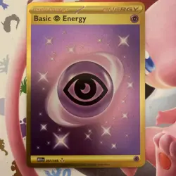 Pokemon TCG Card Psychic Energy 207/165 S&V 151 Gold Hyper Rare Holo - NM - Image 3