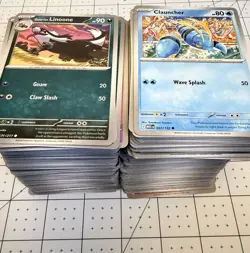 Pokemon TCG 400+ Mixed Card Lot (Common, Uncommon, Rare, Holos Reverse Holos) - Image 1