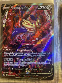 Pokemon Card Lot Holo Full art Rare Maushold ex, Zamazenta V - value $26-$210 - Image 1