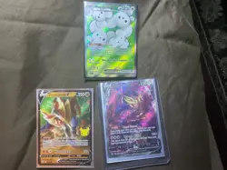 Pokemon Card Lot Holo Full art Rare Maushold ex, Zamazenta V - value $26-$210 - Image 5