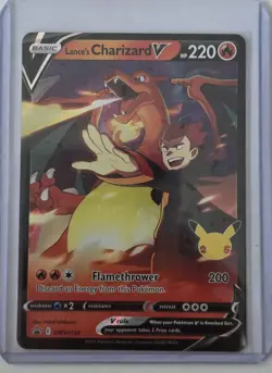 Lance's Charizard V SWSH133 SWSH: Sword & Shield Promo Cards Holo - Image 1