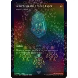FOIL SEARCH FOR THE FROZEN ESPER (NATURE'S CLAIM) (SHOWCASE) X4 Final Fantasy: T - Image 1