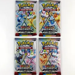 10/20 Pcs Pokemon 151 Evolutions Prismatic English Booster Cards Trading Battle - Image 4