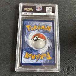 Team Rocket's Wobbuffet SVP 203 Pokemon Center Stamped Promo - PSA 9 MINT - Image 2