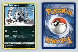 Poochyena #95/189 SWSH Astral Radiance Common Pokemon 2022 TCG Card - Image 1