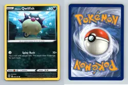 Hisuian Qwilfish #89/189 SWSH Astral Radiance Common Pokemon 2022 TCG Card - Image 1