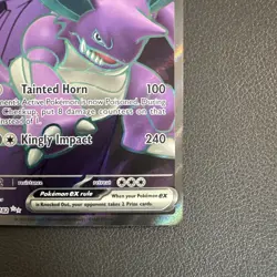 Pokemon Team Rockets Nidoking EX 216/182 Destined Rivals Ultra Rare Full Art NM - Image 5