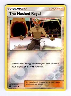 The Masked Royal SM - Celestial Storm #139 Uncommon Reverse Holo NM Pokemon - Image 1