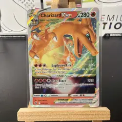 Charizard VSTAR 019/159 Pokemon Crown Zenith Holo Ultra Rare NM - Image 1