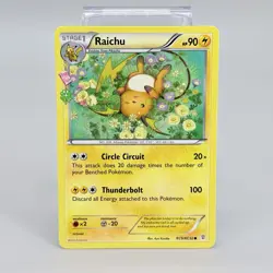 Pokemon TCG Raichu RC9-32 Generations: Radiant Collection Non Holo LP - Image 1