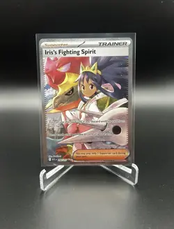 Iris's Fighting Spirit 292 / 217 SIR Pokemon Ascended Heroes NM GEM - Image 1