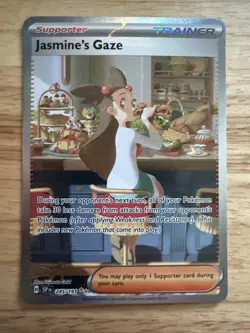 Pokemon TCG Jasmine's Gaze 245/191 Surging Sparks Special Illustration Rare Holo - Image 1