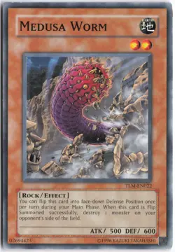Yugioh - Medusa Worm TLM-EN022 Unlimited - The Lost Millennium - Image 1
