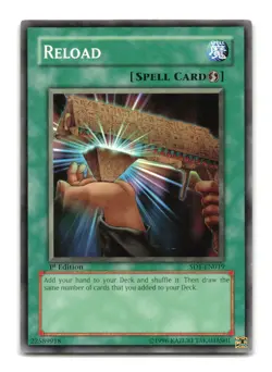 Reload - SD1-EN019 1st Edition - YuGiOh-LP - Image 1