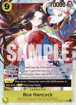 One Piece English - Boa Hancock - OP14-112 - SR - NM - Image 1