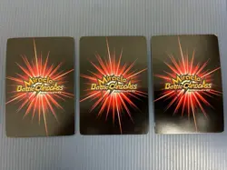One Piece Miracle Battle Carddass Zoro 34/54 + Sanji 32/54 + Usopp 36/54 Set - Image 2