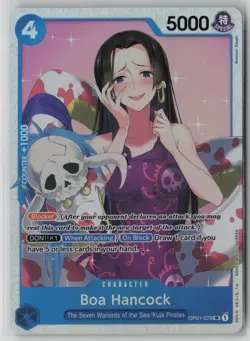 Boa Hancock (OP01-078) (Reprint) OP01-078 One Piece Premium Booster The Best NM - Image 1