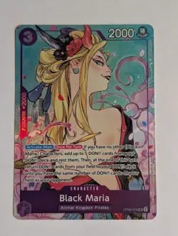 Black Maria Illustration Box Vol.2 OP08-074 One Piece - Image 1