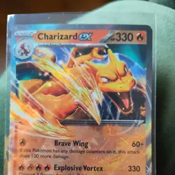 Pokemon Card Charizard ex 006/165 Double Rare Scarlet & Violet 151 Near Mint - Image 2
