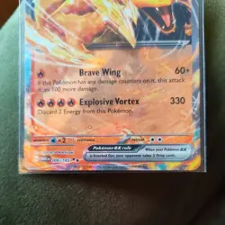 Pokemon Card Charizard ex 006/165 Double Rare Scarlet & Violet 151 Near Mint - Image 3