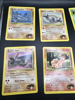 Pokemon TCG 6 Card Pokemon Brocks Gym Challenge/Heroes Lot - Image 2