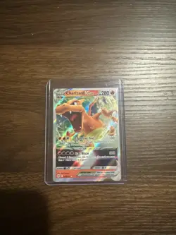Pokemon TCG Charizard VSTAR Holo Ultra Rare Card Brilliant Stars 018/172 NM Raw - Image 1