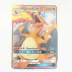 Pokemon TCG Charizard GX Holo Ultra Rare Card Hidden Fates 9/68 - Image 1