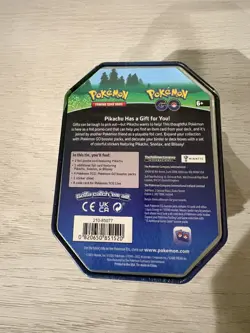 Pokemon Go Pikachu Tin Sealed - Great For Any Collector - Image 2