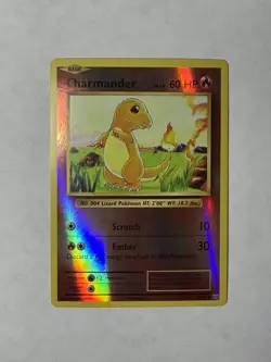 Charmander XY - Evolutions #9 (2016) Common Reverse Holo NM Pokemon - Image 1